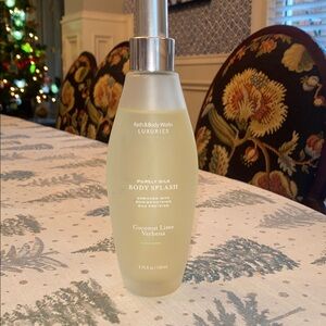 Bath&Body Works Luxuries Purely Silk body splash in Coconut Lime Verbena